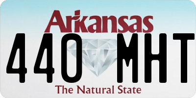 AR license plate 440MHT