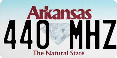 AR license plate 440MHZ