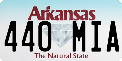 AR license plate 440MIA