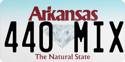 AR license plate 440MIX