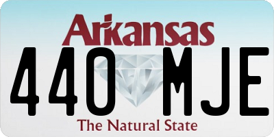 AR license plate 440MJE