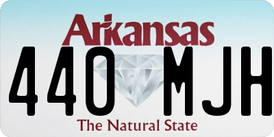 AR license plate 440MJH