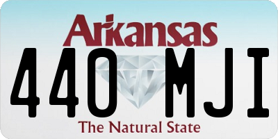 AR license plate 440MJI