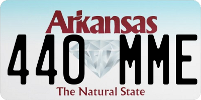 AR license plate 440MME