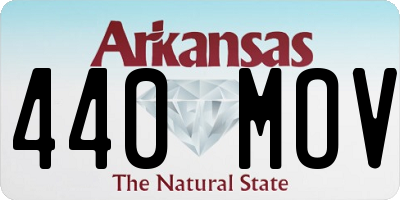 AR license plate 440MOV