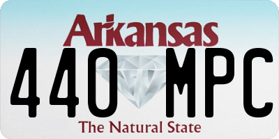 AR license plate 440MPC