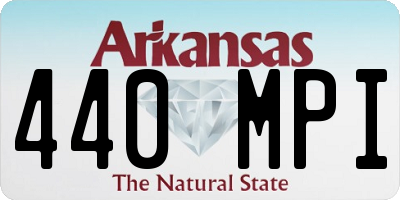AR license plate 440MPI