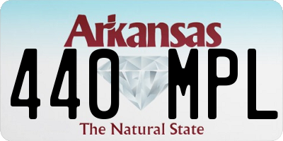 AR license plate 440MPL