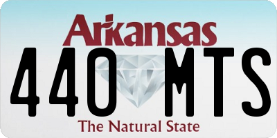 AR license plate 440MTS