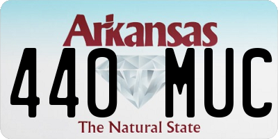 AR license plate 440MUC