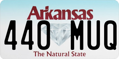 AR license plate 440MUQ