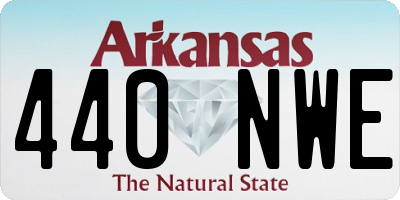 AR license plate 440NWE