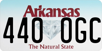 AR license plate 440OGC