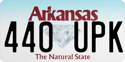 AR license plate 440UPK