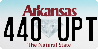 AR license plate 440UPT