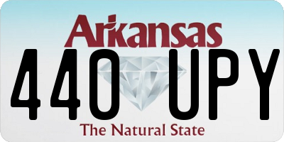 AR license plate 440UPY