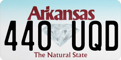 AR license plate 440UQD
