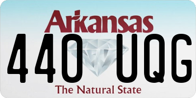 AR license plate 440UQG