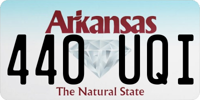 AR license plate 440UQI