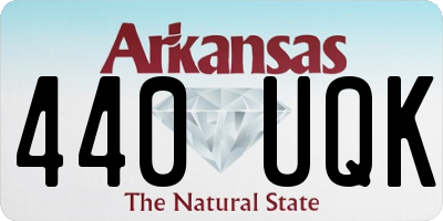AR license plate 440UQK