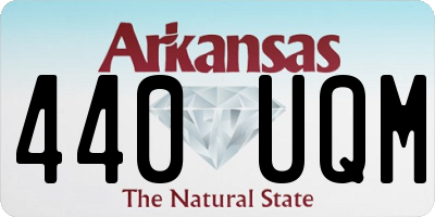 AR license plate 440UQM