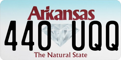 AR license plate 440UQQ