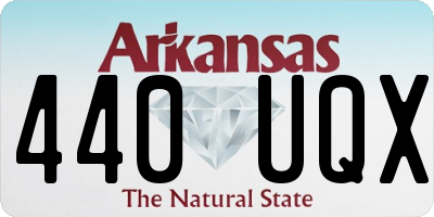 AR license plate 440UQX