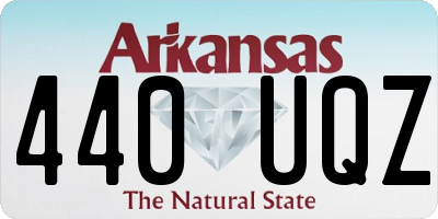 AR license plate 440UQZ