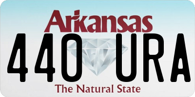 AR license plate 440URA