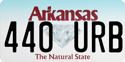AR license plate 440URB