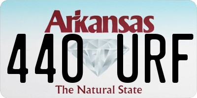 AR license plate 440URF