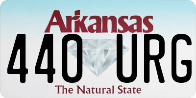 AR license plate 440URG