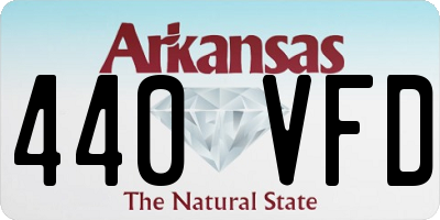 AR license plate 440VFD
