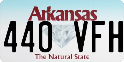 AR license plate 440VFH