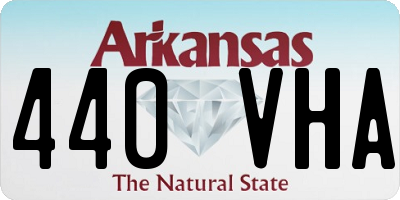 AR license plate 440VHA