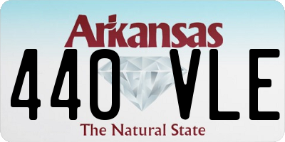 AR license plate 440VLE