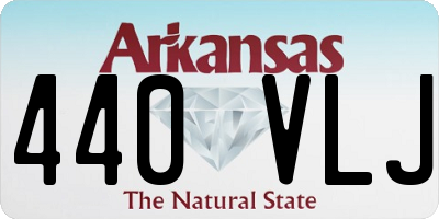 AR license plate 440VLJ