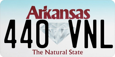 AR license plate 440VNL