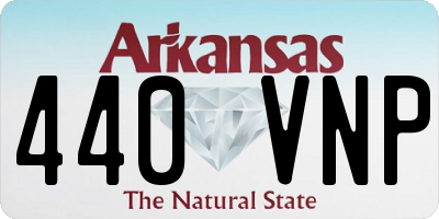 AR license plate 440VNP
