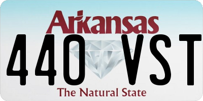 AR license plate 440VST