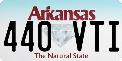 AR license plate 440VTI