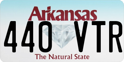 AR license plate 440VTR