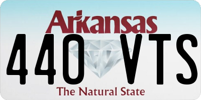 AR license plate 440VTS