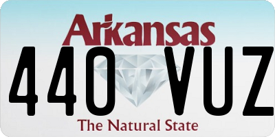 AR license plate 440VUZ