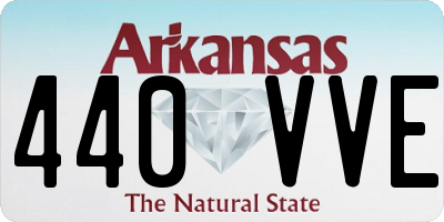 AR license plate 440VVE