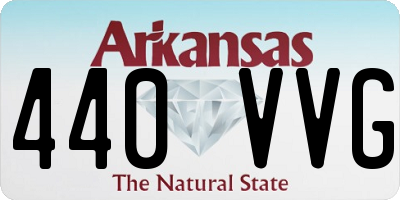 AR license plate 440VVG