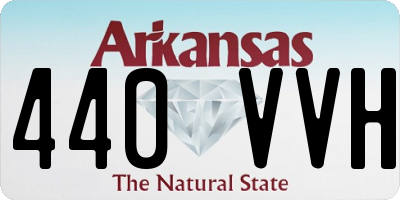 AR license plate 440VVH