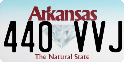 AR license plate 440VVJ