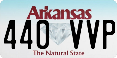 AR license plate 440VVP