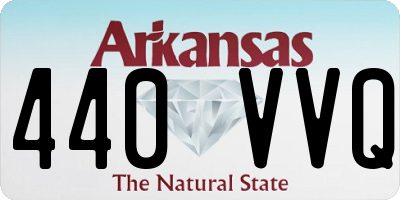 AR license plate 440VVQ